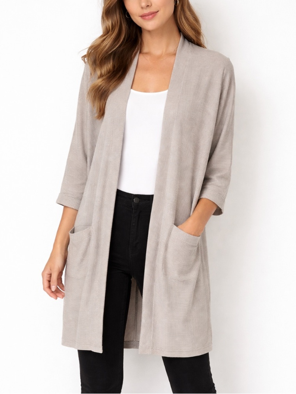 2/$25 NWT DONNI. Open Cardigan OSFA